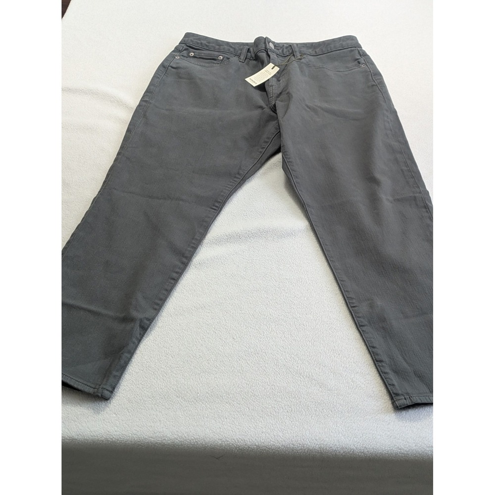 Bonobos Pants Olive Green Stretch Travel Jeans Mens 34x27 Athletic Fit READ